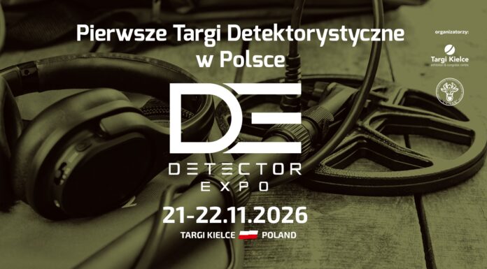 Wykrywacz, ekipa i listopadowy teren. Detector Expo zaprasza poszukiwaczy Detector Expo Kielce